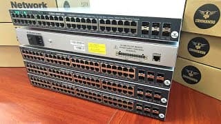 C3000-48GP-6X  -- COMMANDO Soldier C3000 48GE PoE+, 6x 10G SFP+ Uplinks, 800W, Fiber Routing Switch