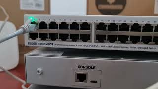 E2000-48GP-8CF -- COMMANDO Soldier E2000 48GE PoE/PoE+, 4GE/4SFP Combo Uplinks, 600W, Managed Switch