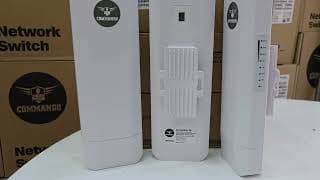 AIR-WB450-3K -- COMMANDO AirX 450Mbps 5.8GHz 12dBi 802.11ac P2P/P2MP, 3KM Enterprise Wireless Bridge