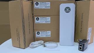 AIR-WB900-5K -- COMMANDO AirX 900Mbps 5.8GHz 14dBi 802.11ac P2P/P2MP, 5KM Enterprise Wireless Bridge