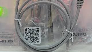 CAB-CAT6UTP-1M  --  COMMANDO CopperX Cat6 Pure Copper UTP 24AWG, Patch Cable, 1M