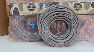 CAB-CAT6UTP-20M  --  COMMANDO CopperX Cat6 Pure Copper UTP 24AWG, Patch Cable, 20M