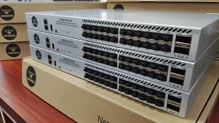 C3500-24X-2C  -- COMMANDO Marshall C3500 24x 10G SFP+, 2x 100G QSFP28 Uplinks, Fiber Routing Switch