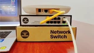 E300-8P-2F  -- COMMANDO Scout E300 8FE PoE+, 2FE Uplinks, 120W, Unmanaged Switch -- 8+2 PoE Switch