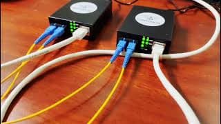 MC-GSMDF-25K -- COMMANDO FiberX 1GE, Single Mode, Dual Fiber, 1310nm, 25KM, MC