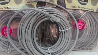 CAB-CAT6UTP-10M  --  COMMANDO CopperX Cat6 Pure Copper UTP 24AWG, Patch Cable, 10M