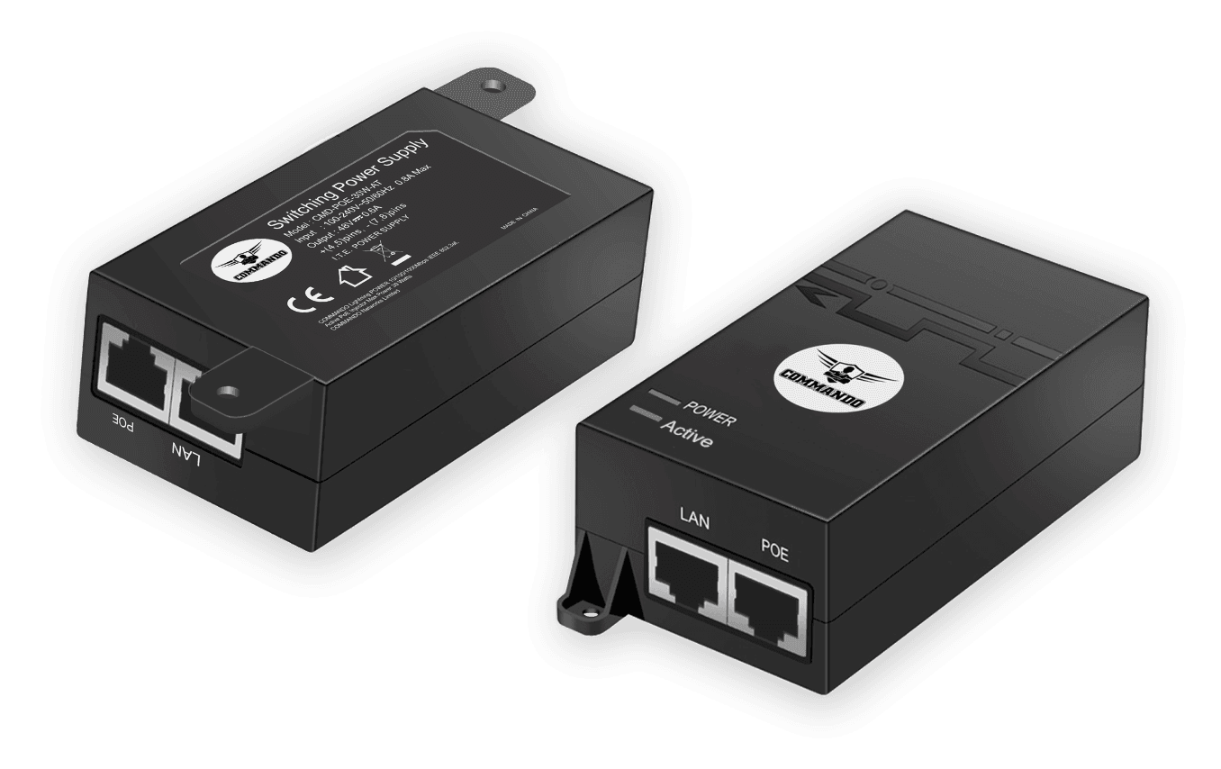 PoE Injectors & Adapters