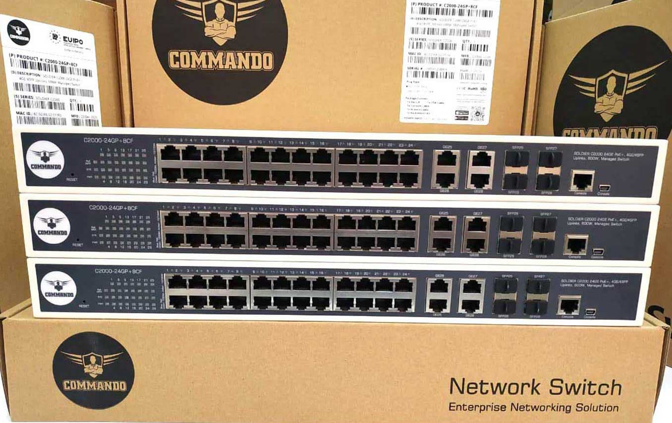 COMMANDO C2000 Series Managed Switches Config Guide