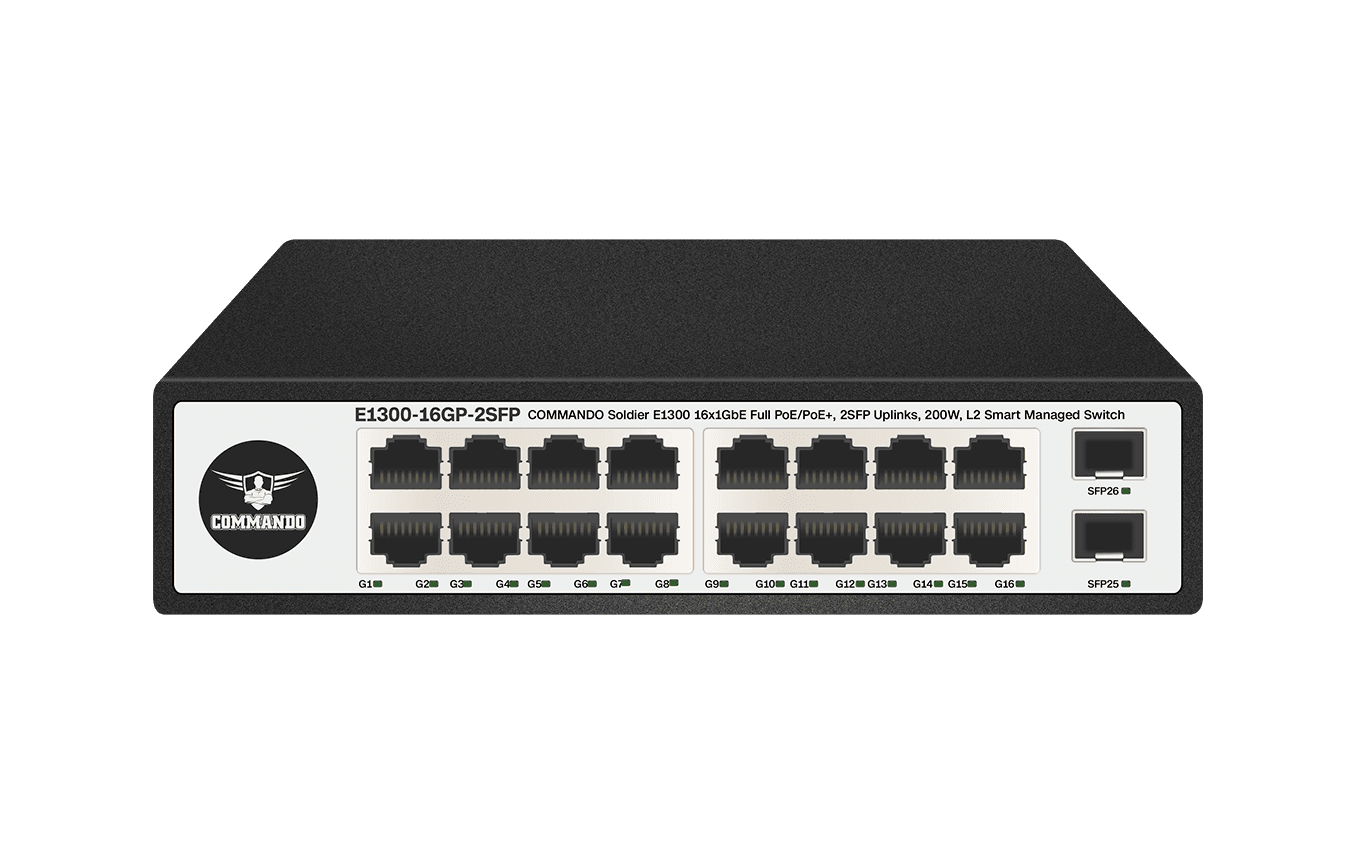 E1300-16GP-2SFP
